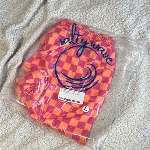 Women's Athletic Shorts - Pink and Orange